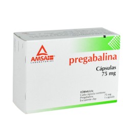 PREGABALINA CAP 75MG C28 AMSA