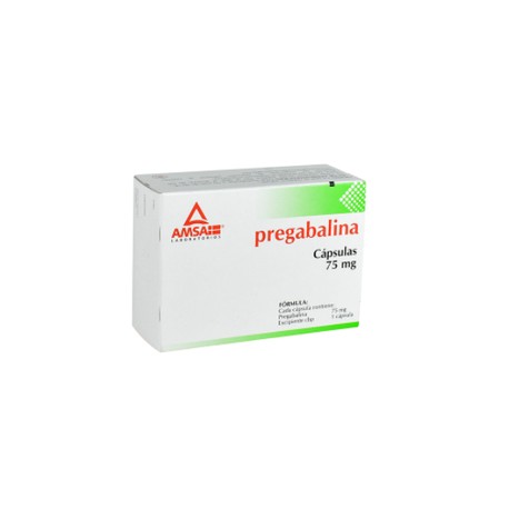 PREGABALINA CAP 75MG C28 AMSA