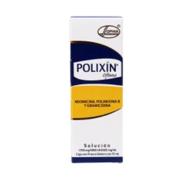 POLIXIN OFTENO (NEOMICINA/POLIMIXINA B/GRAMICIDA) SOL GTS 15ML