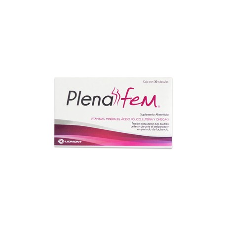 PLENAFEM (VITAMINAS/MINERALES/AC FOLICO/LUTEINA/OMEGA 3) CAP C30