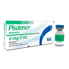 PISDENO (ADENOSINA) AMP 6MG/2ML C6