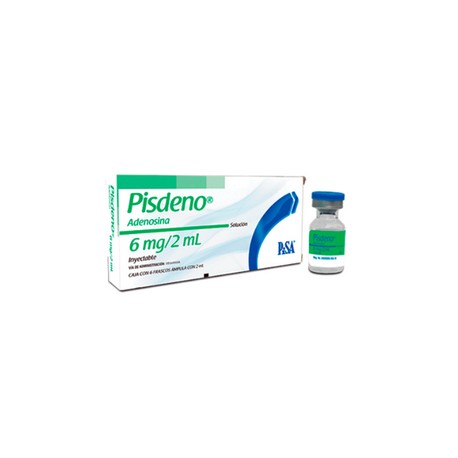 PISDENO (ADENOSINA) AMP 6MG/2ML C6