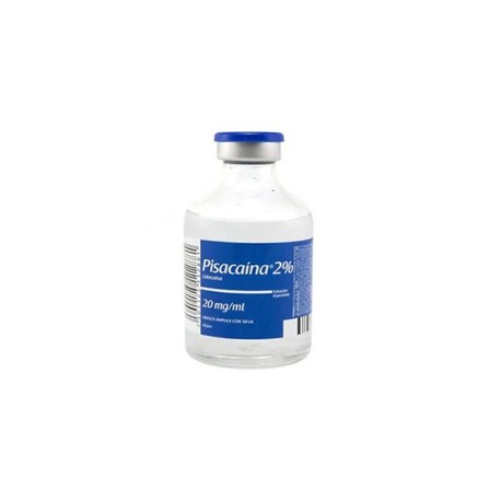 PISACAINA 2% (LIDOCAINA) FCO 20MG/ML 50ML
