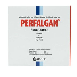 PERFALGAN (PARACETAMOL) FCO AMP 1G C4