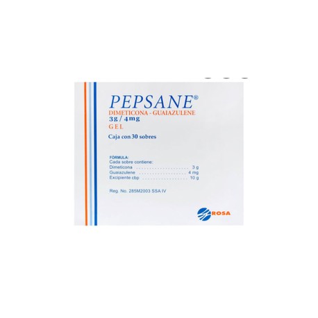 PEPSANE (DIMETICONA/GUAIAZULENE) GEL 10G C30 SOBRES