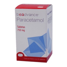 PARACETAMOL TAB 750MG C20 BEADVANCE