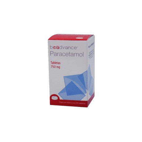 PARACETAMOL TAB 750MG C20 BEADVANCE