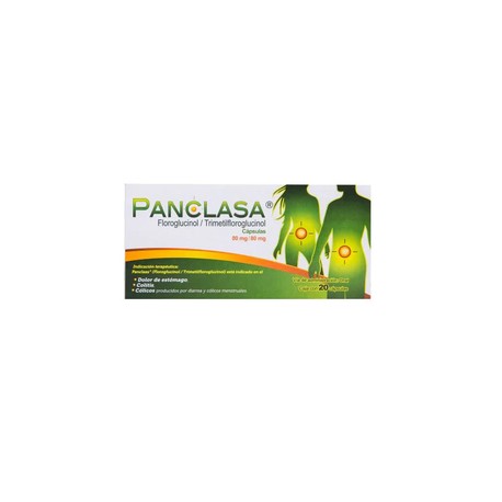 PANCLASA (FLOROGLUCINOL/TRIMETILFLOROGLUCINOL) CAP 80/80MG C20