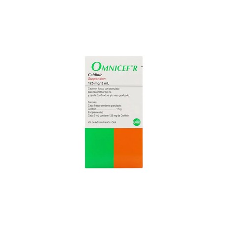 OMNICEF R (CEFDINIR) SUSP 125MG/5ML 60ML
