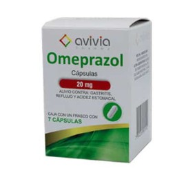 OMEPRAZOL CAP 20MG C7 AVIVIA