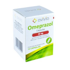 OMEPRAZOL CAP 20MG C14 AVIVIA