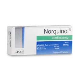 NORQUINOL (NORFLOXACINO) TAB 400MG C20