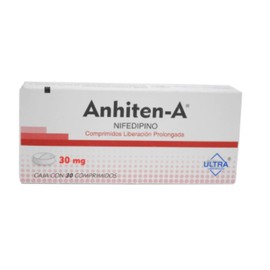 NIFEDIPINO TAB 30MG C30 ANHITEN-A