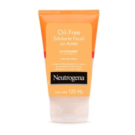 NEUTROGENA OIL FREE EXFOLIANTE FACIAL SIN ACEITE 125ML