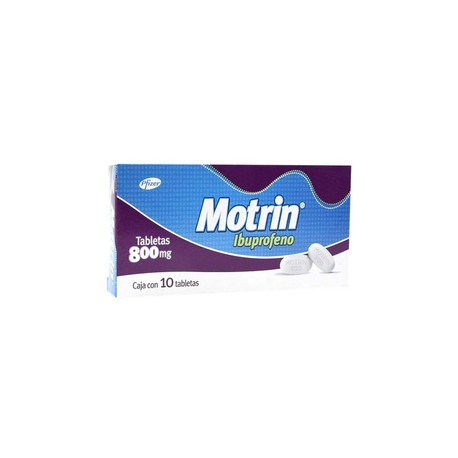 MOTRIN (IBUPROFENO) TAB 800MG C10