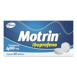 MOTRIN (IBUPROFENO) TAB 400MG C10