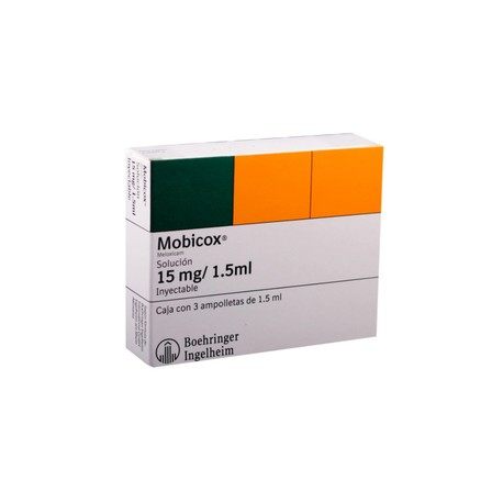 MOBICOX (MELOXICAM) AMP 15MG/1.5ML C3