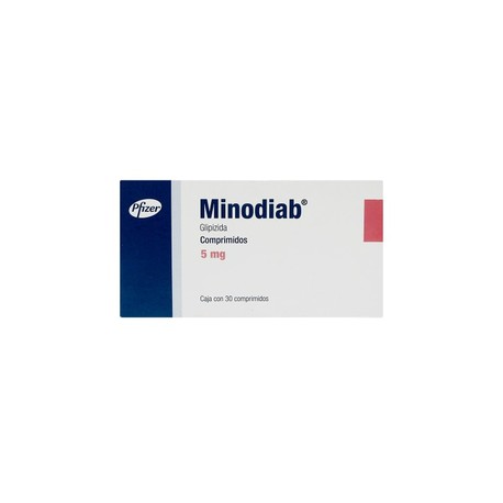 MINODIAB (GLIPIZIDA) TAB 5MG C30