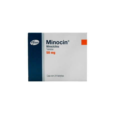 MINOCIN (MINOCICLINA) TAB 50MG C24