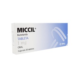 MICCIL (BUMETANIDA) TAB 1MG C20