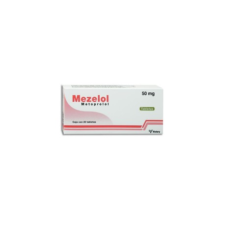 MEZELOL (METOPROLOL) TAB 50MG C20