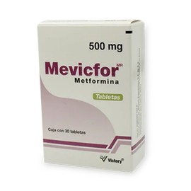 MEVICOFOR (METFORMINA) TAB 500MG C30