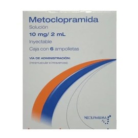 METOCLOPRAMIDA SOL 10MG/2ML C6 NEOLPHARMA