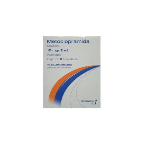 METOCLOPRAMIDA SOL 10MG/2ML C6 NEOLPHARMA