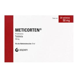 METICORTEN (PREDNISONA) TAB 50MG C20