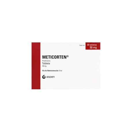 METICORTEN (PREDNISONA) TAB 50MG C20