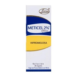 METICEL OFTENO (HIPROMELOSA) SOL 20MG/ML