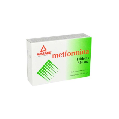 METFORMINA TAB 850MG C30 AMSA