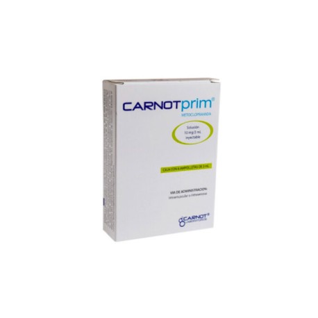 CARNOTPRIM (METOCLOPRAMIDA) AMP 10MG/2ML C6