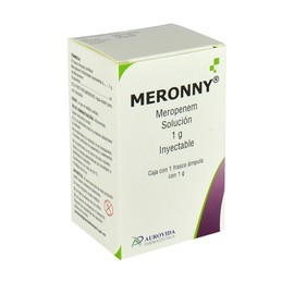 MERONNY (MEROPENEM) FCO AMP 1G C1