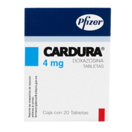 CARDURA (DOXAZOSINA) TAB 4MG C20