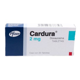 CARDURA (DOXAZOSINA) TAB 2MG C20