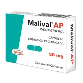 MALIVAL AP (INDOMETACINA) CAP 50MG C28