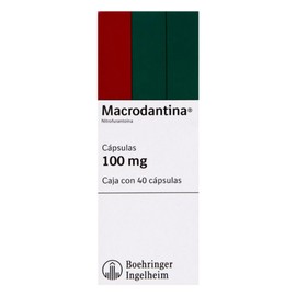 MACRODANTINA (NITROFURANTOINA) CAP 100MG C40