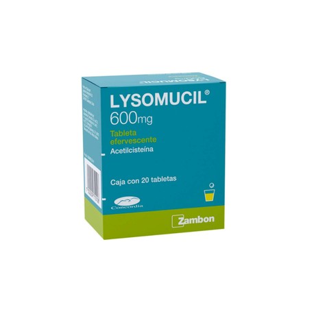 LYSOMUCIL (ACETILCISTEINA) TAB 600MG C20