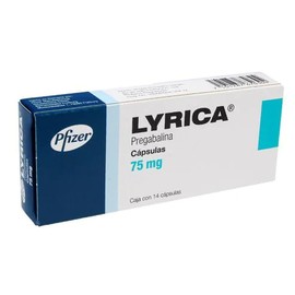 LYRICA (PREGABALINA) CAP 75MG C14