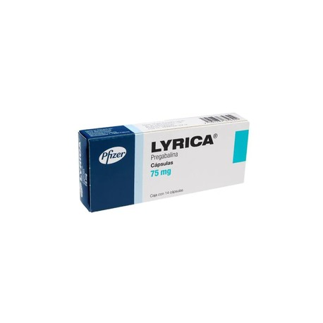 LYRICA (PREGABALINA) CAP 75MG C14