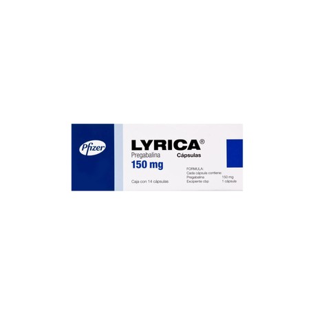 LYRICA (PREGABALINA) CAP 150MG C14