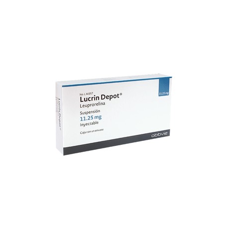 LUCRIN DEPOT (LEUPORELINA) FCO AMP 11.25MG