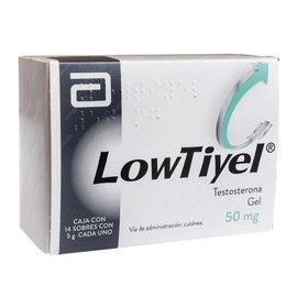 LOWTIYEL (TESTOSTERONA) GEL SOBRE 50MG C14