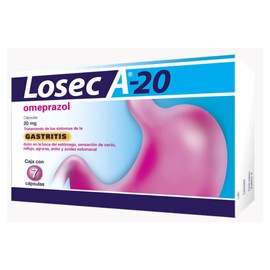 LOSEC A-20 (OMEPRAZOL) CAP 20MG C7