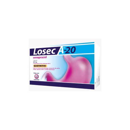 LOSEC A-20 (OMEPRAZOL) CAP 20MG C14