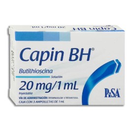 CAPIN BH (HIOSCINA) AMP 20MG/1ML C3 PISA