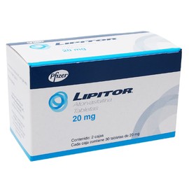 LIPITOR (ATORVASTATINA) TAB 20MG C30+30