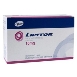 LIPITOR (ATORVASTATINA) TAB 10MG C30+30