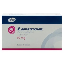 LIPITOR (ATORVASTATINA) TAB 10MG C20